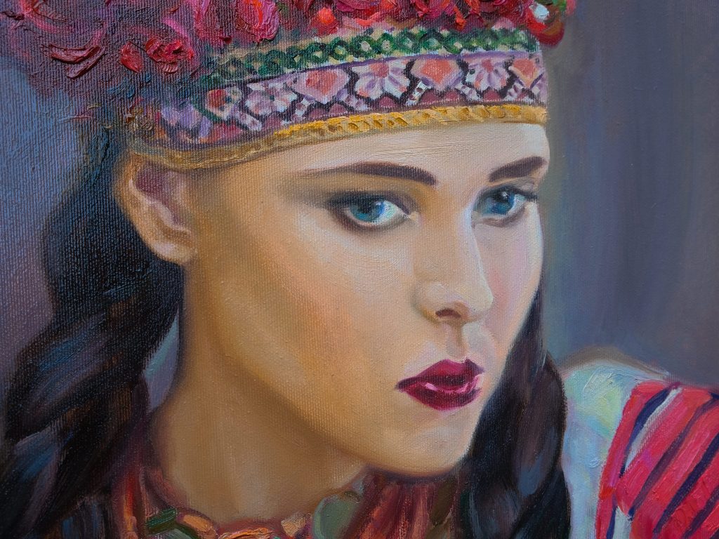 Monumental Traditional Portrait